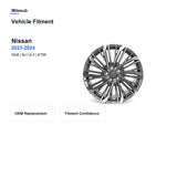 Milesub 19" OEM Style Replacement Wheel for Nissan Altima 2023-2024 - Vehicle Fitment