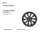 Milesub 18" OEM Style Replacement Wheel for Toyota Corolla 2019-2024 - Vehicle Fitment