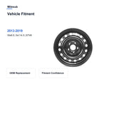 Milesub 16" OEM Style Replacement Wheel for Nissan Sentra 2013-2019 - Vehicle Fitment