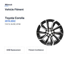 Milesub 17" OEM Style Replacement Wheel for Toyota Corolla 2019-2022 - Vehicle Fitment