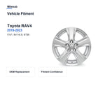 Milesub 17" OEM Style Replacement Wheel for Toyota RAV4 2019-2023 - Vehicle Fitment