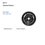 Milesub 15" OEM Style Replacement Wheel for Chevrolet Spark 2011-2021 - Vehicle Fitment
