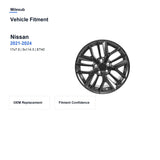 Milesub 17" OEM Style Replacement Wheel for Nissan Rogue 2021-2024 - Vehicle Fitment