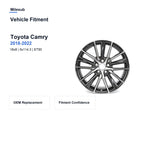 Milesub 18" OEM Style Replacement Wheel for Toyota Camry 2018-2022 - Vehicle Fitment