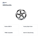 Milesub 19" OEM Style Replacement Wheel for Honda Blade - - OEM Benefits