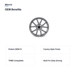 Milesub 18" OEM Style Replacement Wheel for Tesla Model 3 2017-2021 - OEM Benefits