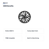 Milesub 17" OEM Style Replacement Wheel for Nissan Rogue 2021-2024 - OEM Benefits