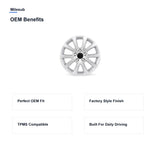 Milesub 16" OEM Style Replacement Wheel for Volkswagen Jetta 2010-2018 - OEM Benefits