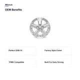 Milesub 17" OEM Style Replacement Wheel for Toyota RAV4 2019-2023 - OEM Benefits