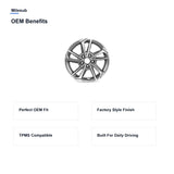 Milesub 16" OEM Style Replacement Wheel for Kia Forte LXS 2022-2024 - OEM Benefits