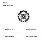 Milesub 18" OEM Style Replacement Wheel for Ford Fusion 2013-2016 - OEM Benefits