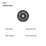 Milesub 15" OEM Style Replacement Wheel for Hyundai Elantra 2017-2020 - OEM Benefits