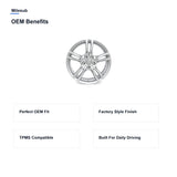 Milesub 18" OEM Style Replacement Wheel for BMW 3 Series 2012-2020 - OEM Benefits