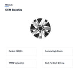 Milesub 17" OEM Style Replacement Wheel for Nissan Altima 2019-2022 - OEM Benefits