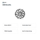 Milesub 17" OEM Style Replacement Wheel for Hyundai Sonata 2015-2017 - OEM Benefits