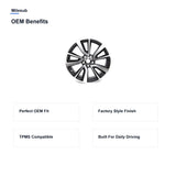 Milesub 19" OEM Style Replacement Wheel for Nissan Rogue Sport 2018-2020 - OEM Benefits