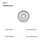 Milesub 15" OEM Style Replacement Wheel for Nissan NV200 2013-2023 - OEM Benefits
