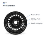 Milesub 16" OEM Style Replacement Wheel for Nissan Sentra 2007-2012 - Precision Details