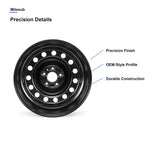 Milesub 17" OEM Style Replacement Wheel for Nissan Rogue 2014-2018 - Precision Details