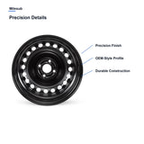 Milesub 15" OEM Style Replacement Wheel for Chevrolet Spark 2011-2021 - Precision Details