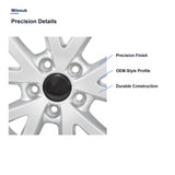 Milesub 16" OEM Style Replacement Wheel for Volkswagen Jetta 2010-2018 - Precision Details