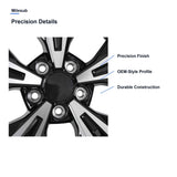 Milesub 18" OEM Style Replacement Wheel for Nissan Rogue 2021 - Precision Details