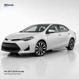 Milesub 17" OEM Style Replacement Wheel for Toyota Corolla 2017-2019 - Vehicle Installed V2.1