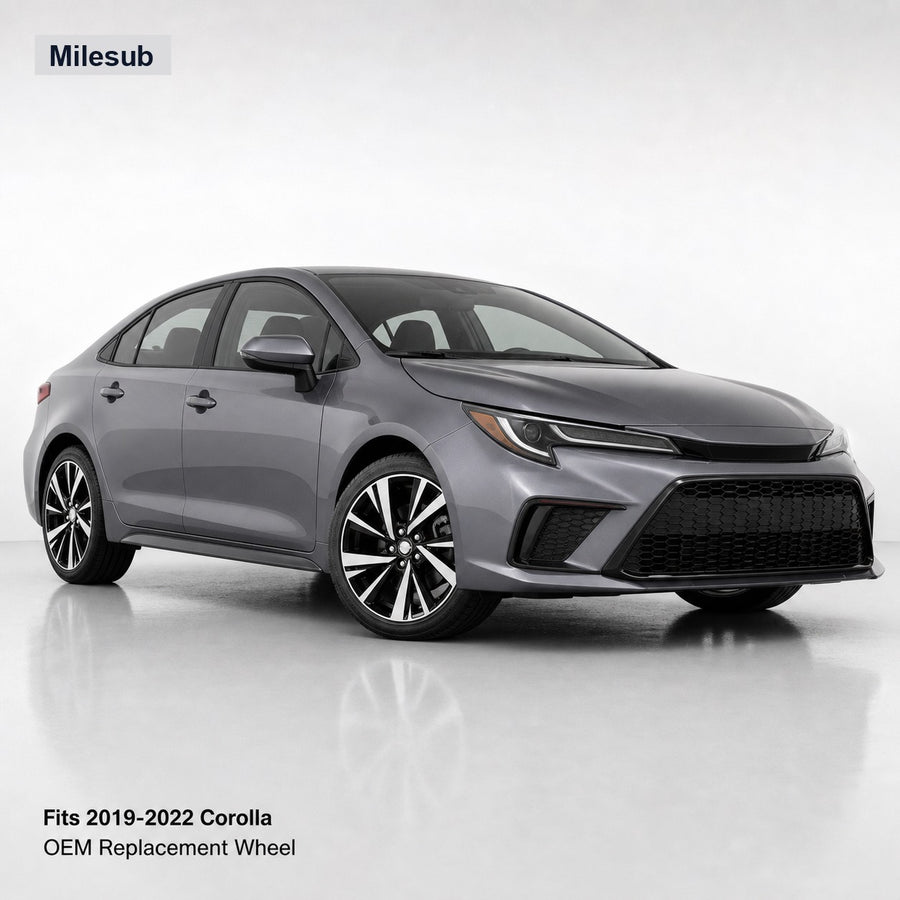 17" OEM Style Replacement Wheel for Toyota Corolla 2019-2022 – vehicle effect