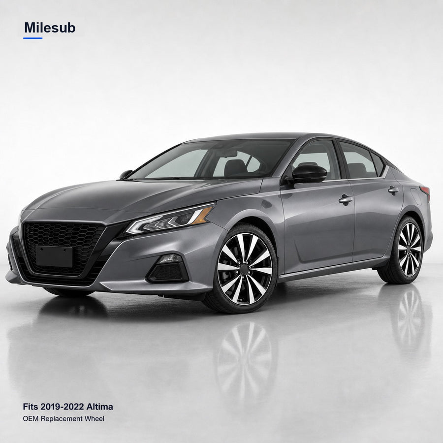 19“ OEM-Style Aluminum Replacement Wheel for Nissan Altima 2019–2022 – vehicle effect