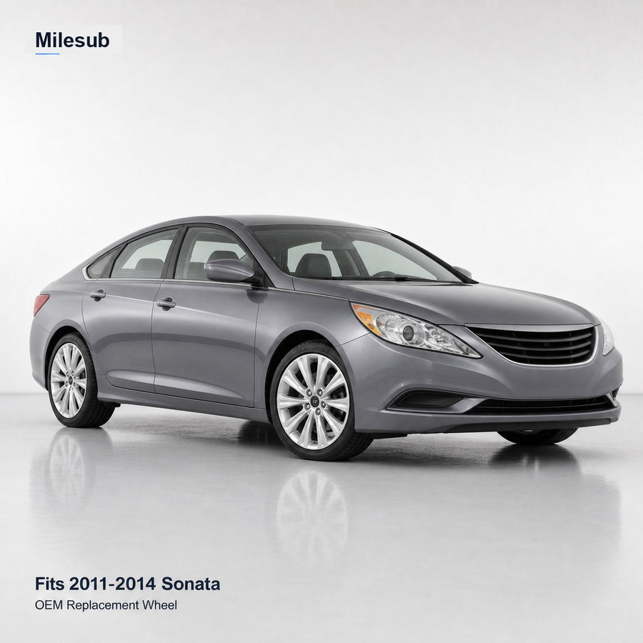 18" OEM Style Silver Alloy Replacement Wheel for Hyundai Sonata 2011–2014 – vehicle effect