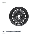 MilesUp 14" OEM Style Replacement Wheel for Hyundai - Hero Product