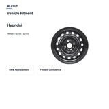 MilesUp 14" OEM Style Replacement Wheel for Hyundai - Vehicle Fitment