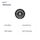 MilesUp 14" OEM Style Replacement Wheel for Hyundai - OEM Benefits