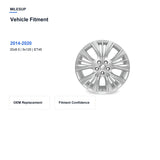 MilesUp 20" OEM Style Replacement Wheel for Impala 2014-2020 - Vehicle Fitment