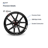 MilesUp 18" OEM Style Replacement Wheel for Honda Civic 2016-2024 - Precision Details