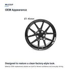 MilesUp 18" OEM Style Replacement Wheel for Honda Civic 2016-2024 - OEM Appearance