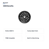 MilesUp 16" OEM Style Replacement Wheel for Toyota Corolla 2009-2019 - OEM Benefits