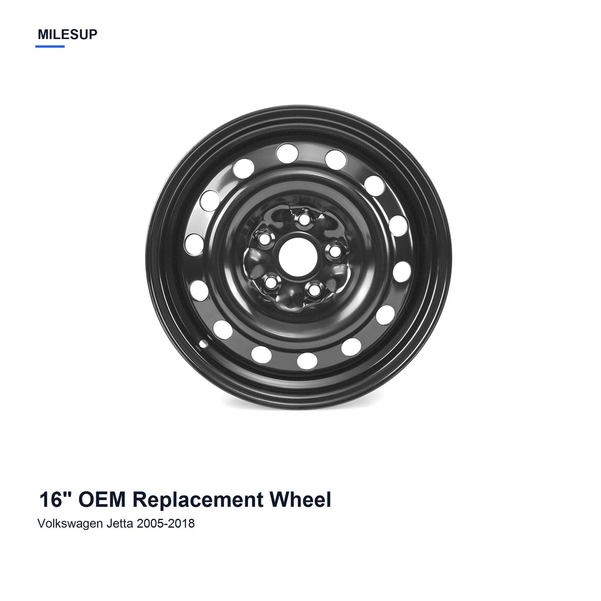 MilesUp 16" OEM Style Replacement Wheel for Volkswagen Jetta 2005-2018 - Hero Product