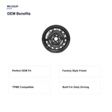MilesUp 16" OEM Style Replacement Wheel for Volkswagen Jetta 2005-2018 - OEM Benefits