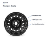 MilesUp 16" OEM Style Replacement Wheel for Volkswagen Jetta 2005-2018 - Precision Details