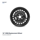 MilesUp 16" OEM Style Replacement Wheel for Honda Civic 2006-2012 - Hero Product