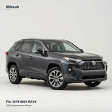 19x7.5 Grey replacement wheel installed on a Toyota RAV4 2019-2024
