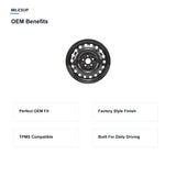MilesUp 17" OEM Style Replacement Wheel for Toyota RAV4 2019-2024 - OEM Benefits