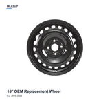MilesUp 15" OEM Style Replacement Wheel for Kia RIO 2018-2022 - Hero Product