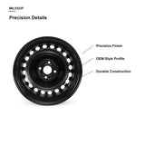 MilesUp 15" OEM Style Replacement Wheel for Kia RIO 2018-2022 - Precision Details