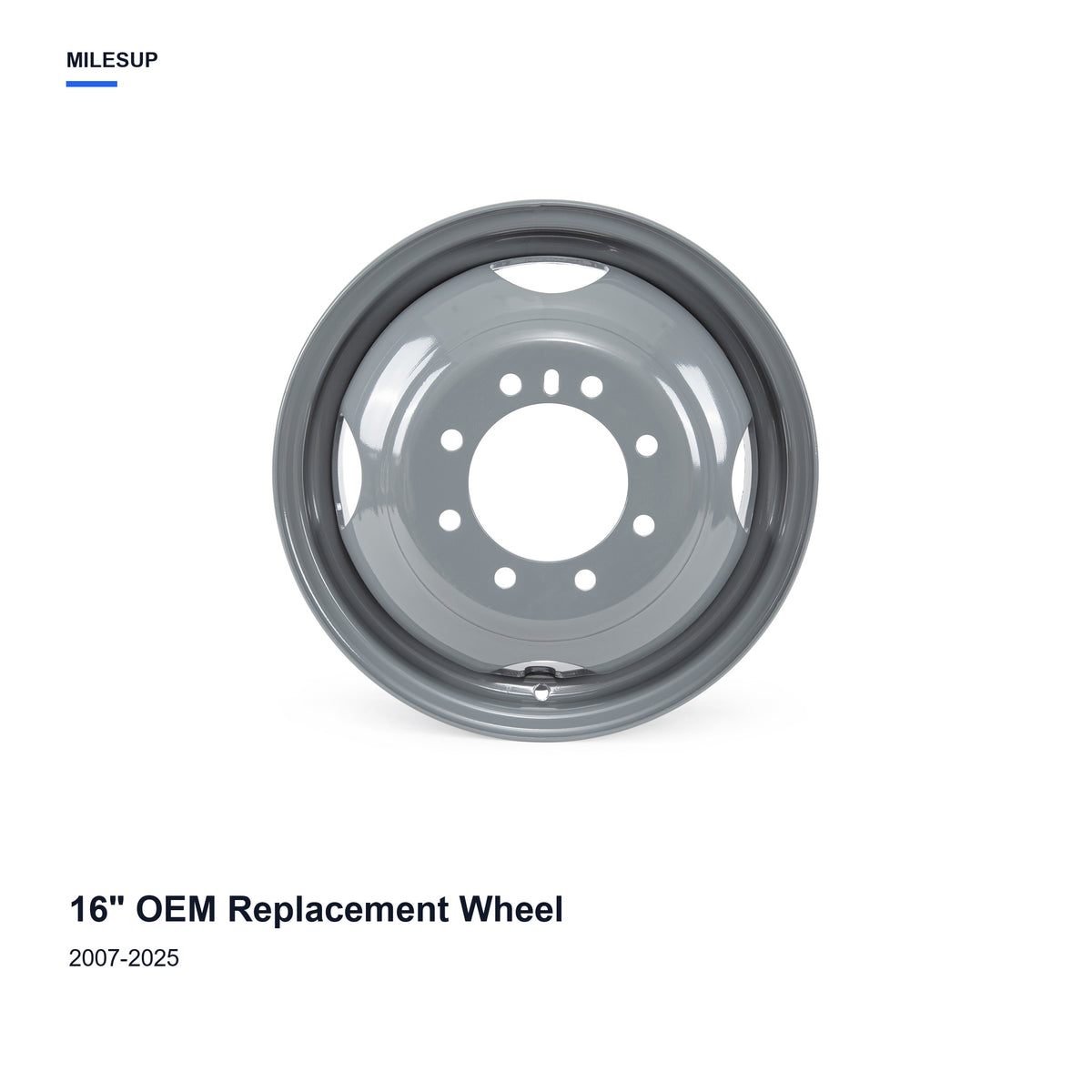 16x6 Grey replacement wheel for Ford E-450 2007-2025