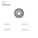 OEM-style design features of the 16x6 Grey replacement wheel for Ford E-450 2007-2025