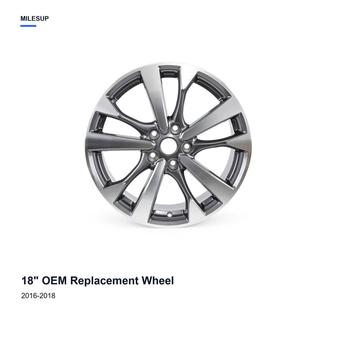 18x7.5 Grey replacement wheel for Nissan Altima 2016-2018