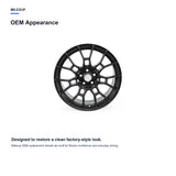 OEM-style appearance of the 19x8.5 Matte Black replacement wheel for Toyota Camry 2020-2024