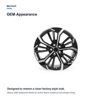 OEM-style appearance of the 19x8 Black replacement wheel for Nissan Altima 2019-2025